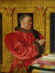 Portret van Kanselier Guillaume Jouvenel des Ursins (gest. 1472) 1460-65